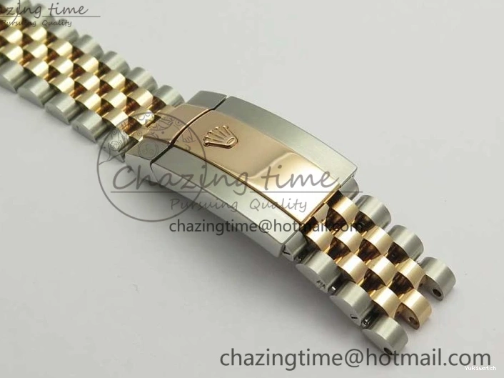 Black 904 36mm Jubilee Wrapped RG Bracelet 116231 GMF SS SS RG DateJust on Dial Diam A2836 Wrapped 0313